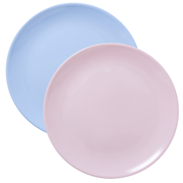 Blue Melamine Pizza Plate