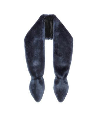 Blue Midnight Faux Fur Vixen Scarf