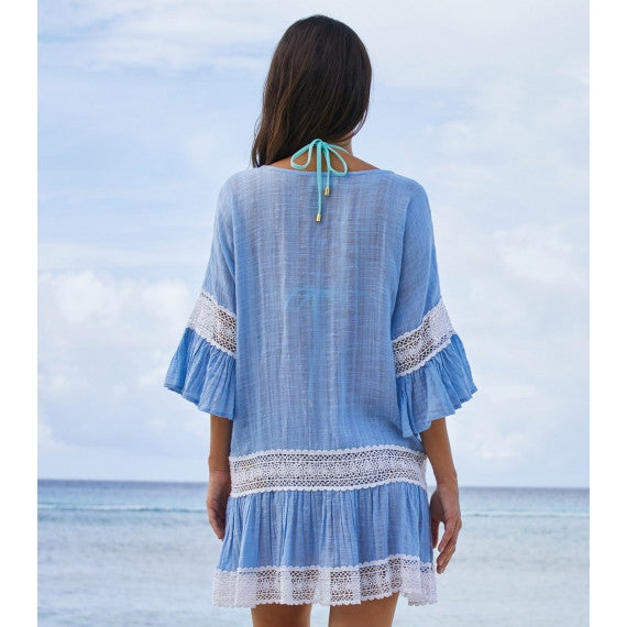 Blue Maui Kaftan