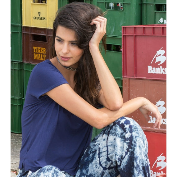 Blue Navy Short T-Shirt