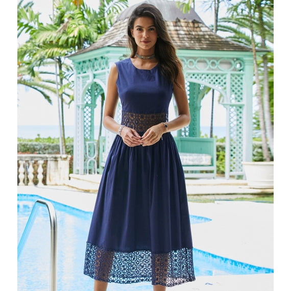 Blue Navy Cheltenham Dress