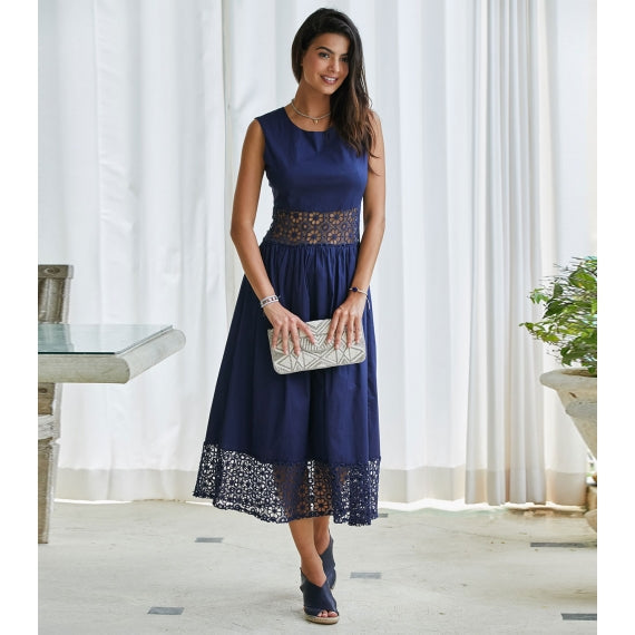 Blue Navy Cheltenham Dress