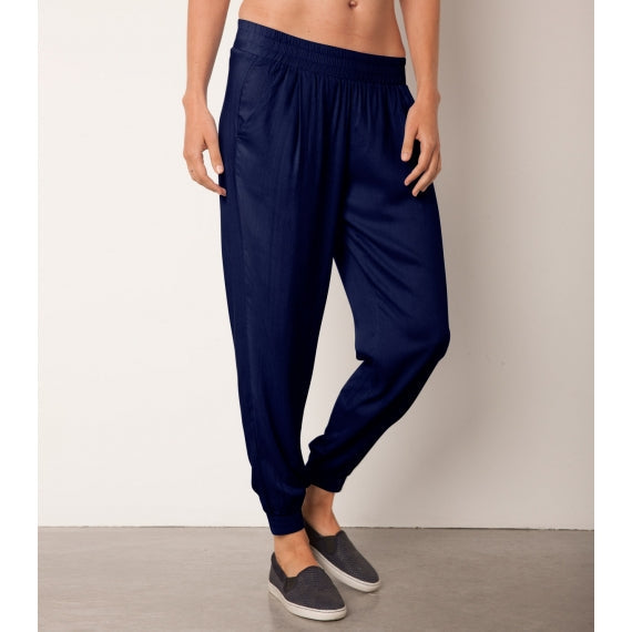 Blue Navy Ariana Jogger Trousers