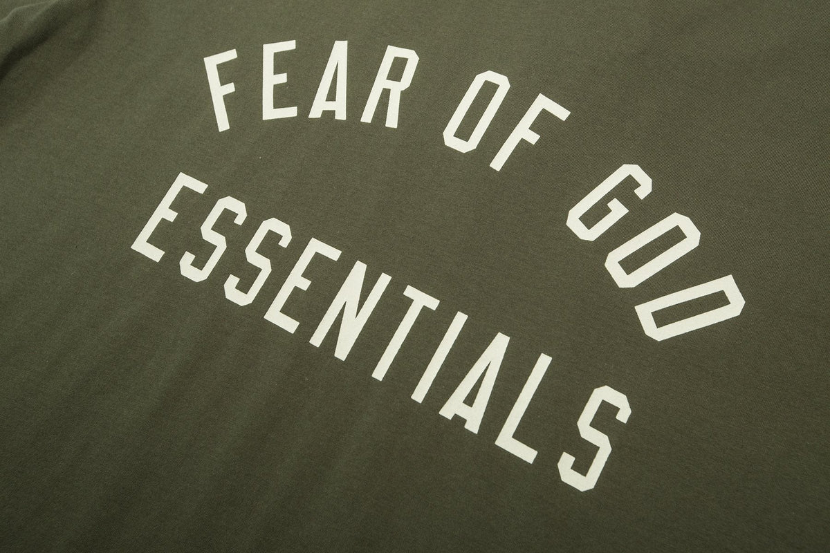 ESSENTIALS Front Graphic Short-Sleeve T-Shirt — detail
