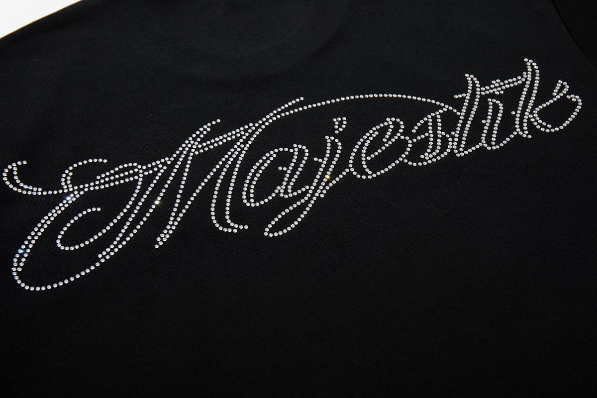 MAJESTIK Color Artwork Graphic T-Shirt — detail