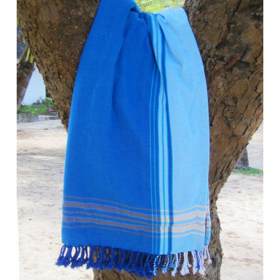 Blue Gari Kikoy Towel